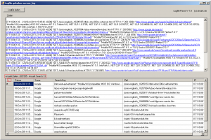 Logfile nach Suchbegriffen analysieren